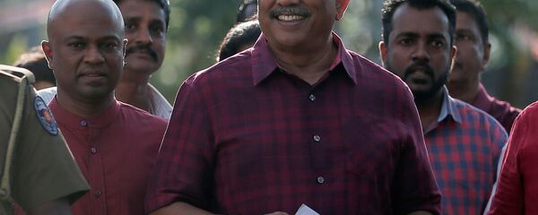 وزير الدفاع السابق ومرشح المعارضة السريلانكي غوتابايا راجاباكسا وزير الدفاع السابق ومرشح المعارضة السريلانكي غوتابايا راجاباكسا - سبوتنيك عربي