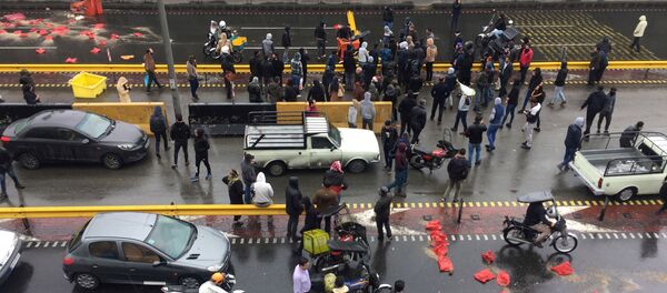 مظاهرات إيران - سبوتنيك عربي