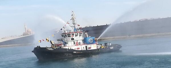 الاحتفال بذكر مرور 150 سنة على افتتاح قناة السويس الاحتفال بذكر مرور 150 سنة على افتتاح قناة السويس - سبوتنيك عربي