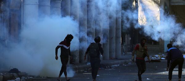 أعمال شغب في مظاهرات العراق أعمال شغب في مظاهرات العراق - سبوتنيك عربي