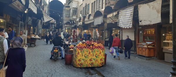 السوق القديم في دمشق  - سبوتنيك عربي