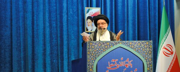 خطيب صلاة الجمعة في العاصمة الإيرانية طهران آية الله احمد خاتمي خطيب صلاة الجمعة في العاصمة الإيرانية طهران آية الله احمد خاتمي - سبوتنيك عربي