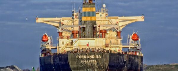 سفينة شحن كبيرة - سبوتنيك عربي