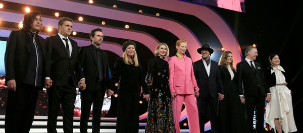 افتتاح الدورة الـ18 من مهرجان مراكش، 29 نوفمبر 2019 - سبوتنيك عربي