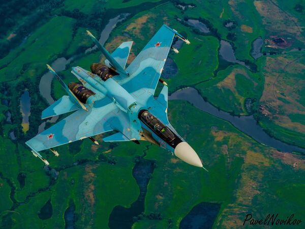 المقاتلة الروسية متعدةة المهام من الجيل الرابع (+4) سو-30 - سبوتنيك عربي