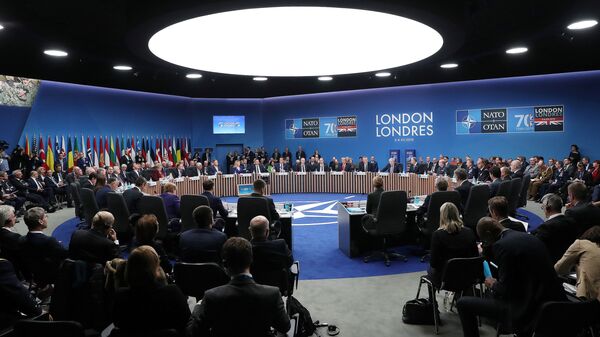 Пленарная сессия саммита НАТО в Великобританииقمة الناتو في لند، 4 ديسمبر 2019 - سبوتنيك عربي
