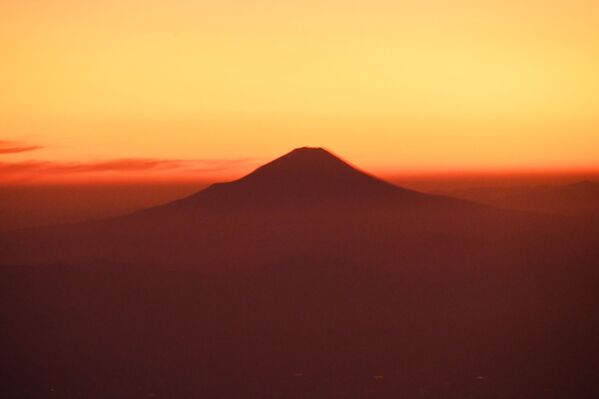 بركان فوجي في اليابان - سبوتنيك عربي