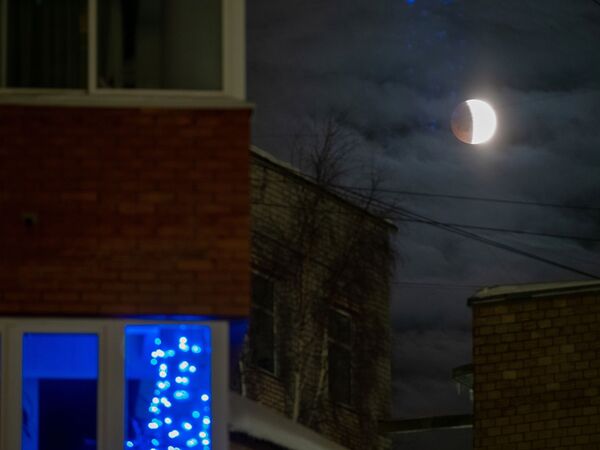 خسوف القمر في كاريليا الروسية - سبوتنيك عربي