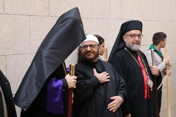 حلب تحتفي بنهوض كاتدرائية أم المعونة من ركام الحرب... صور - سبوتنيك عربي