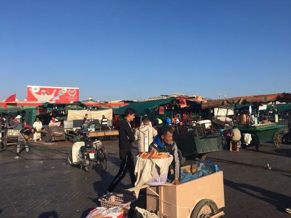 بين السحرة والشعراء...ساحة الفنا أشهر معالم المدينة الحمراء في المغرب - سبوتنيك عربي