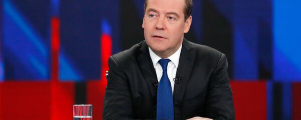 رئيس الوزراء الروسي دميتري مدفيديف - سبوتنيك عربي