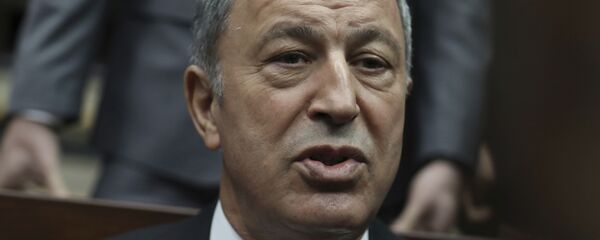 وزير الدفاع التركي، خلوصي أكار نوفمبر 2019 - سبوتنيك عربي