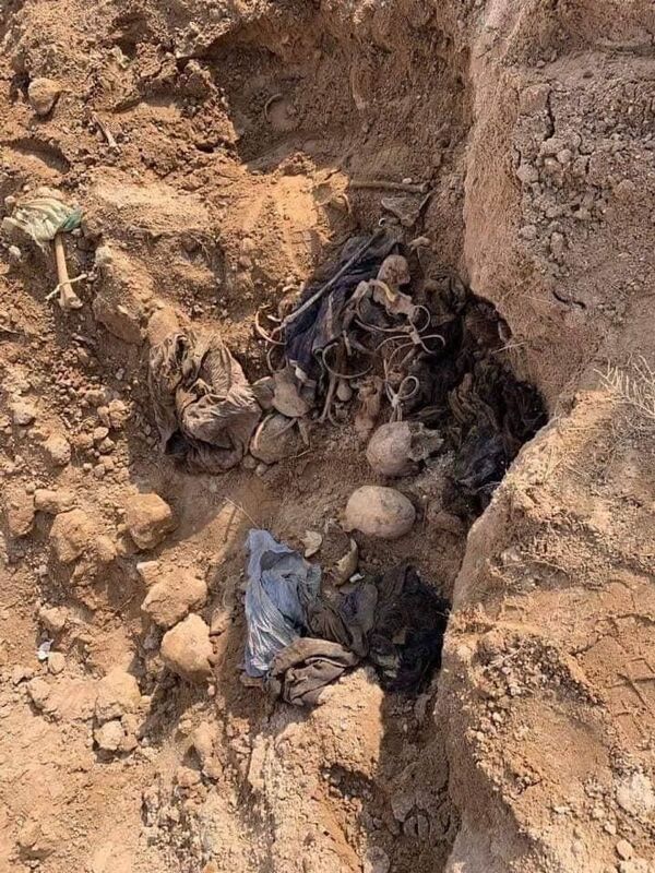 اكتشاف مقبرة جماعية في الفلوجة تضم عشرات الرجال والأطفال... صور - سبوتنيك عربي