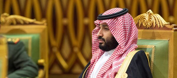 ولي العهد السعودي الأمير محمد بن سلمان أثناء القمة الخليجية في الرياض ولي العهد السعودي الأمير محمد بن سلمان أثناء القمة الخليجية في الرياض - سبوتنيك عربي