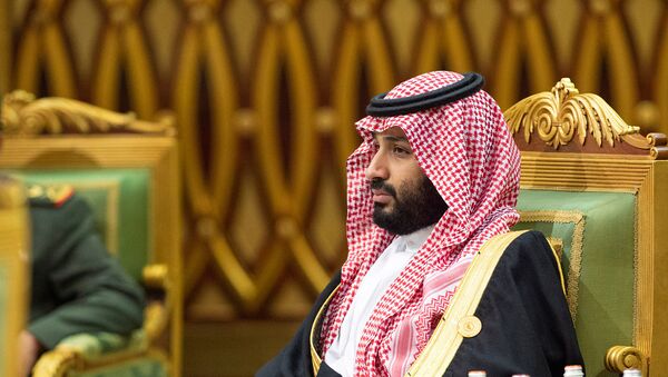 ولي العهد السعودي الأمير محمد بن سلمان أثناء القمة الخليجية في الرياض - سبوتنيك عربي