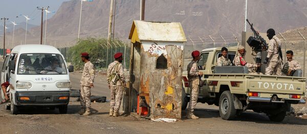 قوات المجلس الانتقالي الجنوبي في عدن، اليمن 10 ديسمبر 2019 قوات المجلس الانتقالي الجنوبي في عدن، اليمن 10 ديسمبر 2019 - سبوتنيك عربي