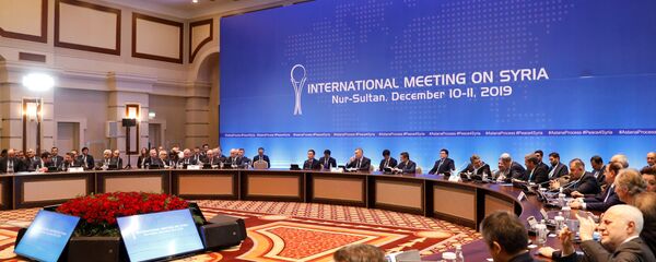 محادثات أستانا (نور سلطان)، كازاخستان11 ديسمبر 2019 محادثات أستانا (نور سلطان)، كازاخستان11 ديسمبر 2019 - سبوتنيك عربي