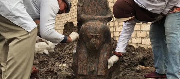 تمثال للملك رمسيس الثاني علي هيئة الكا - سبوتنيك عربي