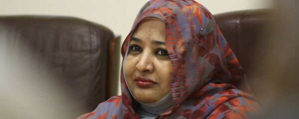 زوجة الرئيس السوداني السابق عمر البشير وداد بابكر - سبوتنيك عربي