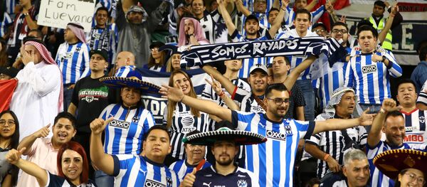 جماهير مونتيري قبل مباراة السد القطري  - سبوتنيك عربي