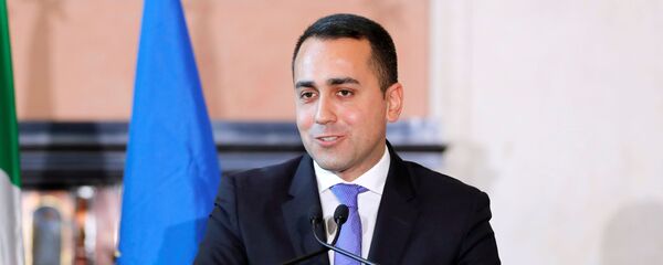 وزير الخارجية الإيطالي لويجي دي مايو - سبوتنيك عربي