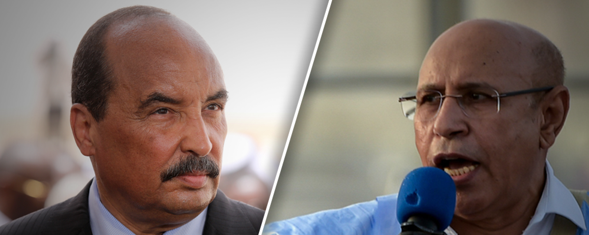 الرئيس الموريتاني الحالي محمد الغزواني والسابق محمد ولد عبد العزيز - سبوتنيك عربي, 1920, 06.01.2023