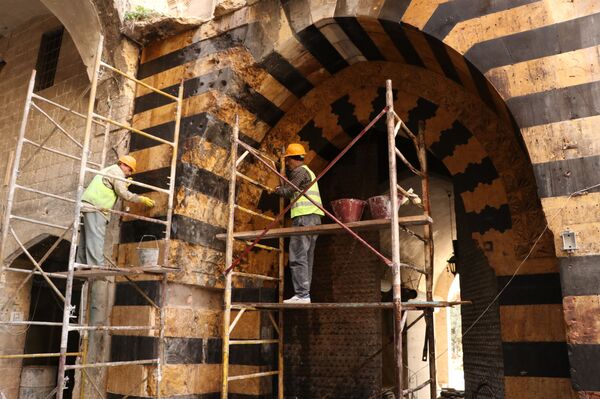 خان الحرير الحلبي الشهير يولد من جديد... فيديو وصور - سبوتنيك عربي
