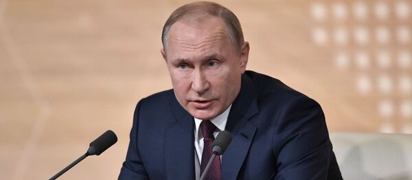 المؤتمر الصحفي السنوي الكبير للرئيس فلاديمير بوتين، 19 ديسمبر 2019 - سبوتنيك عربي