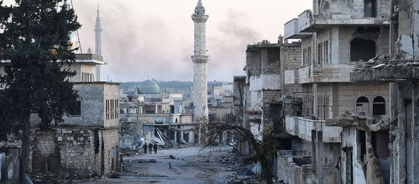 مدينة خان شيخون، محافظة إدلب، سوريا مدينة خان شيخون، محافظة إدلب، سوريا - سبوتنيك عربي