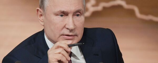 المؤتمر الصحفي السنوي الكبير للرئيس فلاديمير بوتين، 19 ديسمبر 2019 - سبوتنيك عربي