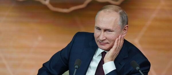 المؤتمر الصحفي السنوي الكبير للرئيس فلاديمير بوتين، 19 ديسمبر 2019 المؤتمر الصحفي السنوي الكبير للرئيس فلاديمير بوتين، 19 ديسمبر 2019 - سبوتنيك عربي