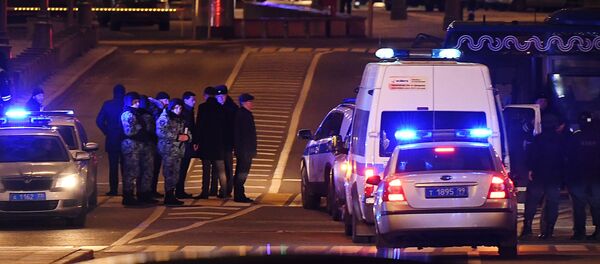 إطلاق نار في ميدان لوبيانكا في موسكو - سبوتنيك عربي