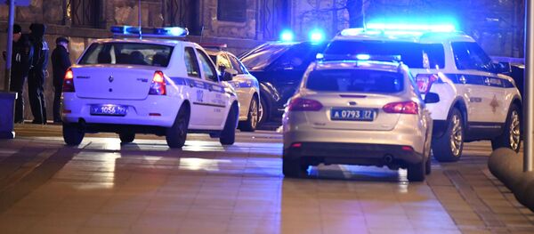 حادث إطلاق نار في شارع بولشايا لوبيانكا وسط موسكو، روسيا 19 ديسبمبر 2019 - سبوتنيك عربي