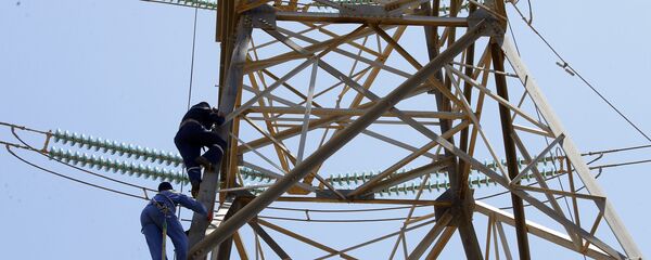 أسلاك الكهرباء في ليبيا، 3 مايو 2019 - سبوتنيك عربي