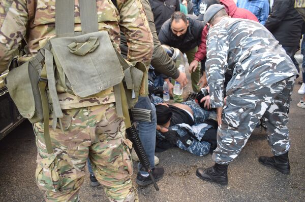 مواجهات بين الجيش اللبناني ومناصري الحريري... صور وفيديو  - سبوتنيك عربي