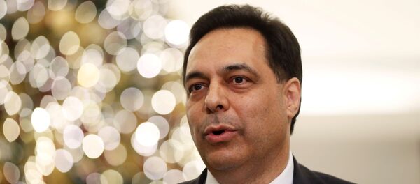  رئيس الحكومة اللبنانية المكلّف حسان دياب، بيروت، لبنان 19 ديسمبر 2019 - سبوتنيك عربي