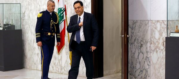  رئيس الحكومة اللبنانية المكلّف حسان دياب، بيروت، لبنان 19 ديسمبر 2019 - سبوتنيك عربي