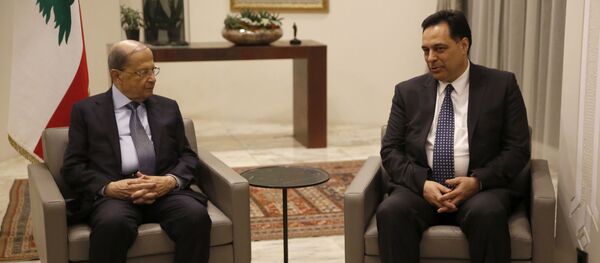  رئيس الحكومة اللبنانية المكلّف حسان دياب، بيروت، لبنان 19 ديسمبر 2019 - سبوتنيك عربي