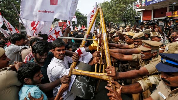 احتجاجات في الهند بسبب قانون الجنسية الجديد - سبوتنيك عربي