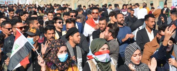 انطلاق مظاهرات مليونية يقودها طلاب العراق - سبوتنيك عربي