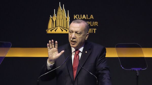 أردوغان متحدثا في قمة كولالامبور الإسلامية - سبوتنيك عربي