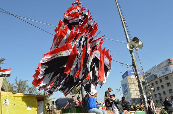 أعياد الميلاد تنبض بضحايا الثورة الشعبية في العراق - سبوتنيك عربي