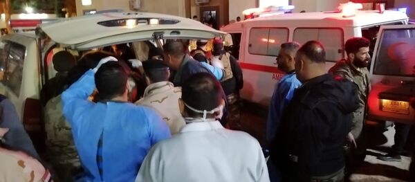 ضحايا الضربة الأمريكية التي استهدفت كتائب حزب الله المدعومة من الحشد الشعبي ضحايا الضربة الأمريكية التي استهدفت كتائب حزب الله المدعومة من الحشد الشعبي - سبوتنيك عربي