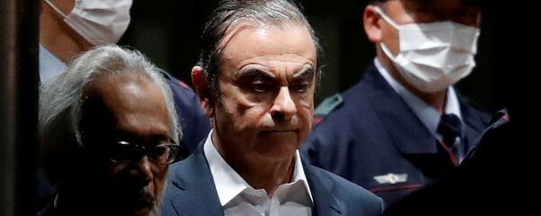 كارلوس غصن يغادر مقر احتجازه في طوكيو - سبوتنيك عربي