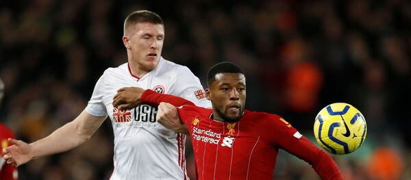 مباراة ليفربول وشيفيلد يونايتد ضمن الدوري الإنجليزي، 2 يناير/ كانون الثاني 2020 - سبوتنيك عربي