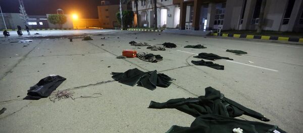 قصف الكلية العسكرية في العاصمة الليبية طرابلس - سبوتنيك عربي