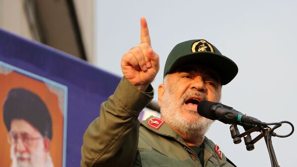 قائد الحرس الثوري الإيراني حسين سلامي - سبوتنيك عربي