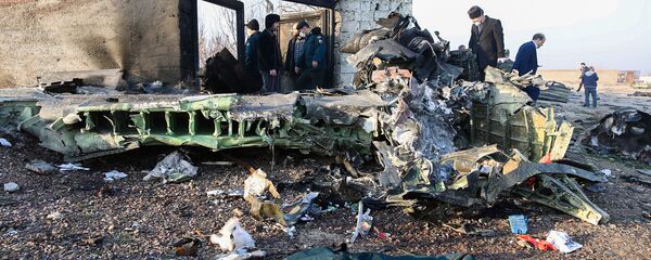 الطائرة الأوكرانية المنكوبة بعد سقوطها في إيران الطائرة الأوكرانية المنكوبة بعد سقوطها في إيران - سبوتنيك عربي