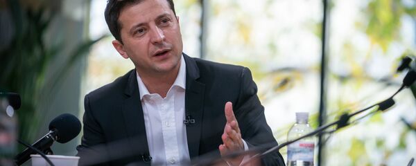 الرئيس الأوكراني فلاديمير زيلينسكي الرئيس الأوكراني فلاديمير زيلينسكي - سبوتنيك عربي