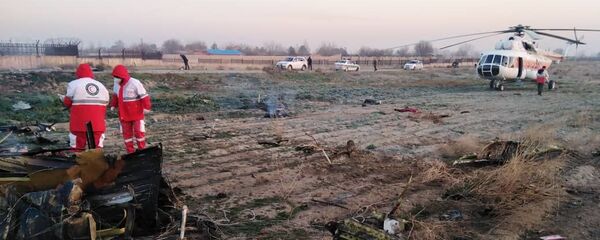 الطائرة الأوكرانية المنكوبة في إيران - سبوتنيك عربي